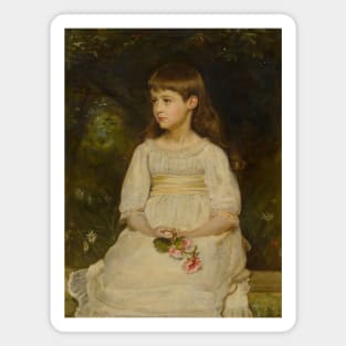 Portrait of Miss Scott, daughter of the Late Thomas Alexander Scott of Philadelphia by John Everett Millais Magnet